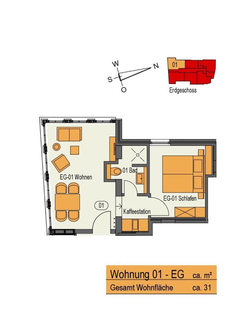 Woge2 Appartement 1 Borkum Ngoại thất bức ảnh